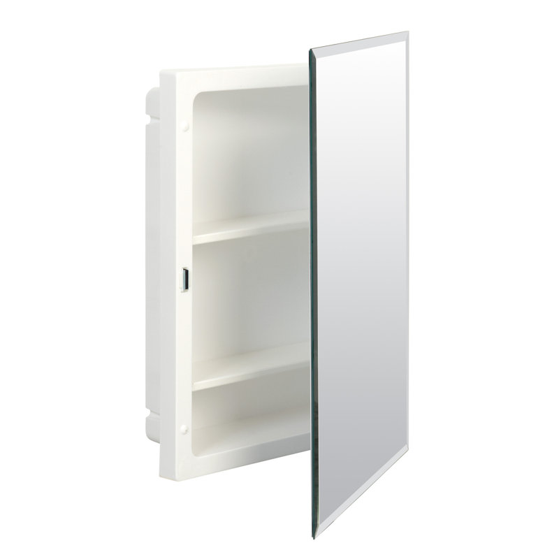 Winston Porter Lamberson 16" x 22" Recessed Frameless Medicine